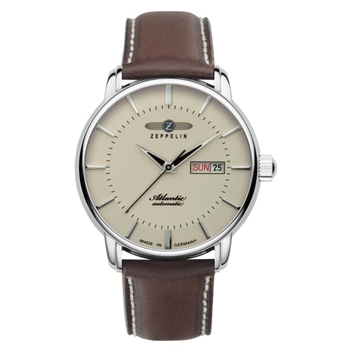 Zeppelin Atlantic Casual Watch 8466-5 Men's Brown