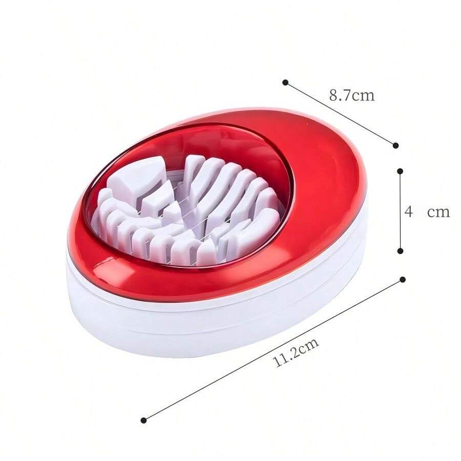 2 In 1 Egg Slicer Plastic ABS Egg Slicer Cut Egg Preserved Egg Splitter Multifunctional Household Divider Slicer 2