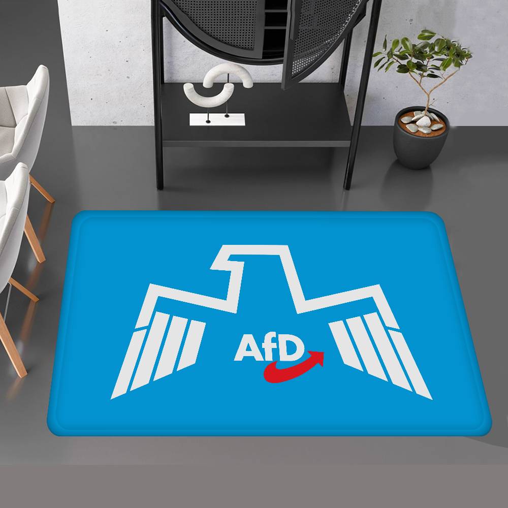 

Political AfD Logo Room Mats Anti-slip Absorb Water Long Strip Cushion Bedroon Mat Household Carpets 40x60cm