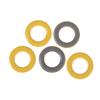 5pcs Carbonyl Iron Core T50-6 Iron Powder Toroidal Core RF Toroid HF HAM QRP Inside Diameter 0.7cm Outer Diameter 1.2cm