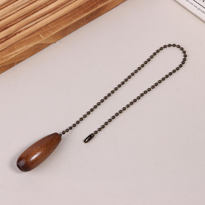 

Ceiling Fan Chain Pulls Wooden Pull Chain Pendant Rope Extension Pull Chain Easy Install Removal For Ceiling Light Lamp Fan коричневый