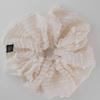 Voor Lace Flower Stripe Scrunchie_Large_Beige
