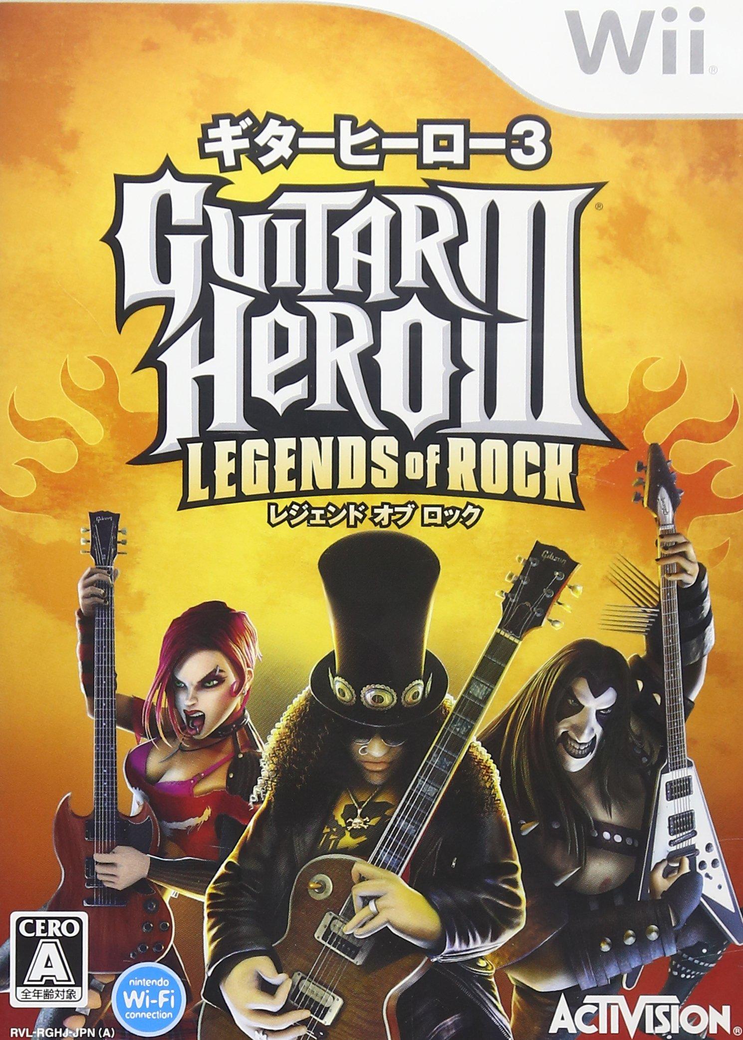 Guitar Hero Legends of Rock Wii 3 (Software Only) -