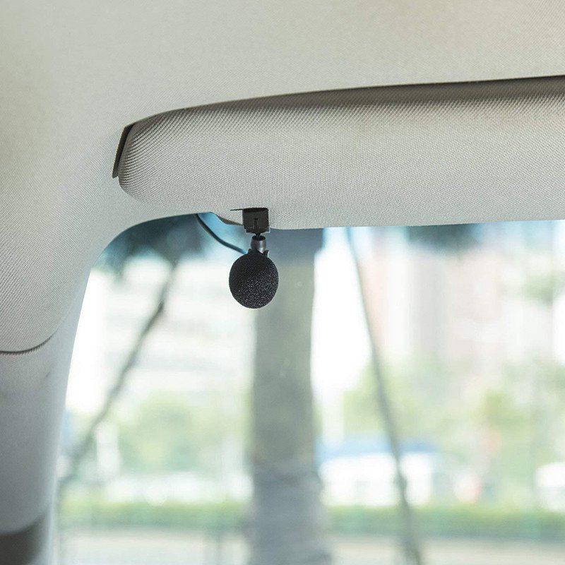 3m Professionals Car Clip Jack Plug Mic Stereo For Auto DVD Radio Audio Microphone Wired External Microphone Mini 3.5mm