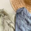 Sommer Kinder Sonnenschutzjacken Kinder Oberbekleidung Koreanischer Stil Unisex Kinder Freizeit Dünne Mäntel