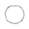 Bracelet - LUXENTER - Raak - Oxyde de zirconium brillant - Finition rhodiée argent - Longueur 18 cm