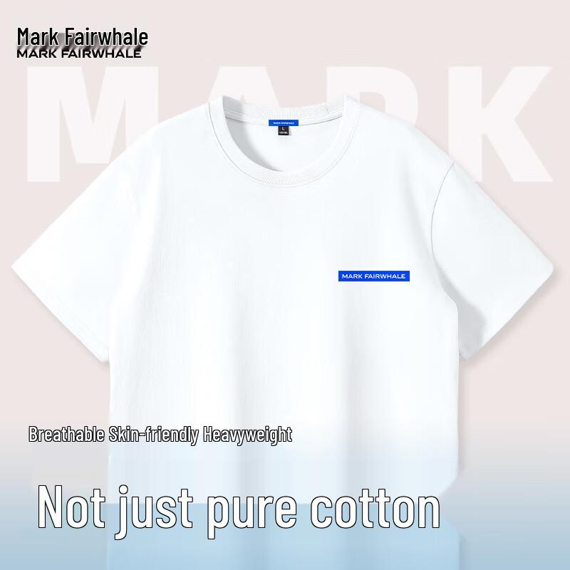 Mark Fairwhale Men s Trendy Pure Cotton Short Sleeve T-Shirt 2XL
