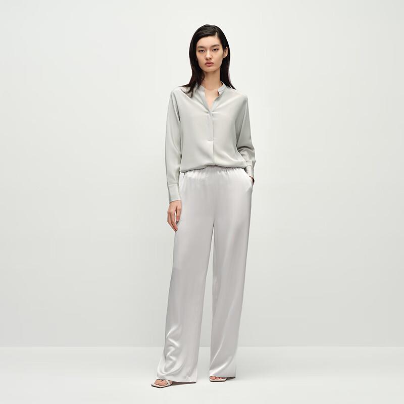 OVVOVV Women's Seamless Elastic Waist Casual Pants