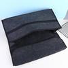 Foldable Premium Dark Gray Felt Storage Box Large Organizer Car Trunk Boot Auto Parts Anti Slip Home Office Durable Tool Box