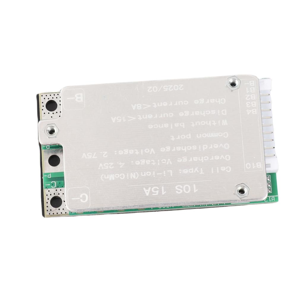 Batteriemanagementsystem PCB Schutzplatine für Li-Ionen-Akkuzellenpack Stromversorgung 10S 15A