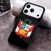 Peru Flag Phone Case for iPhone 17 16 15 Pro Max Air 14 13 12 11 Plus Shockproof Capa Cover