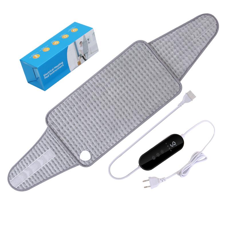 

Electric Heating Pad Abdominal Heating Pad Lightweight Lumbar Heating Pad Hot Compress Therapy Abdominal Waist Massage Belt UK серый