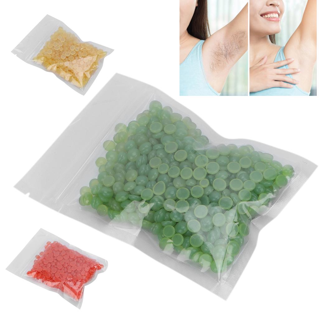 Enthaarungswachsperlen für Männer und Frauen, für den Heimsalon, Haarentfernung, Hartwachsbohnen, Zubehör, 50 g
