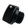 Aluminum Oil Filler Cap Black Oil Filler Cap Screw-on