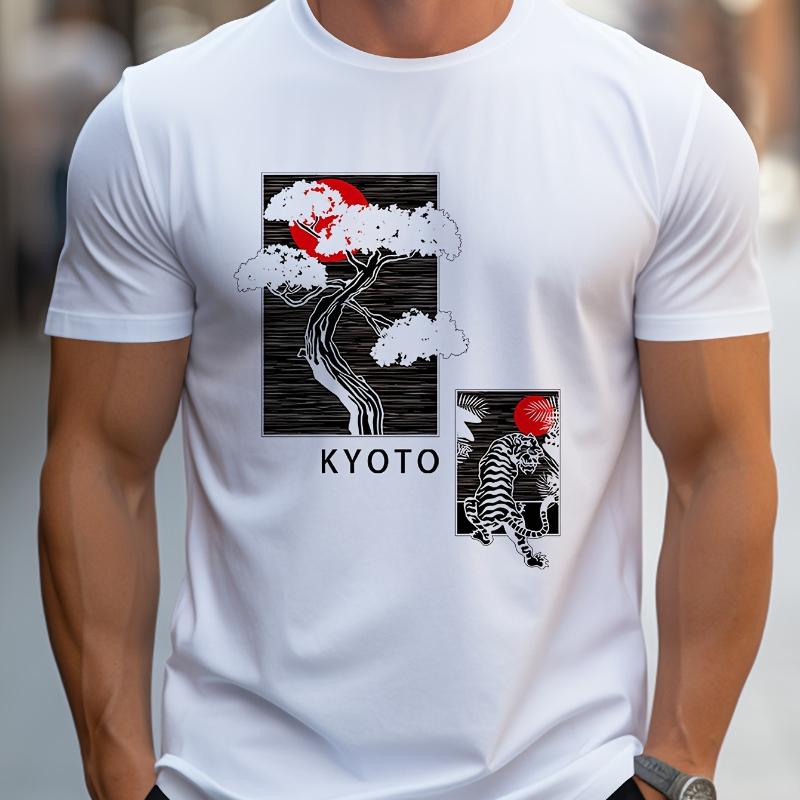 

Casual Minimalist Men s T-Shirt - Soft Breathable Daily Outfit S