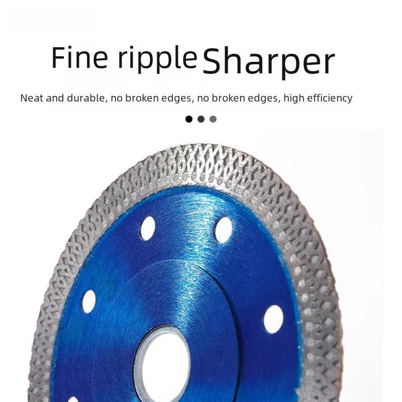 Diamond Tile Cutting Blade for Angle Grinders - Ceramic & Marble Chamfering Slice