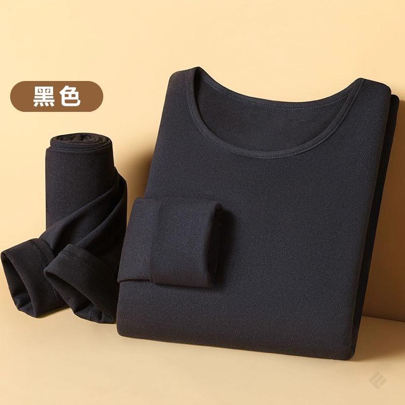 

Имбирский комплект термобелья для женщин, для ношения в холодную погоду, осенне-зимний, высокоэластичный, с подогревом и бархатной подкладкой, термобелье Female 4XL [recommended 140-80kg]