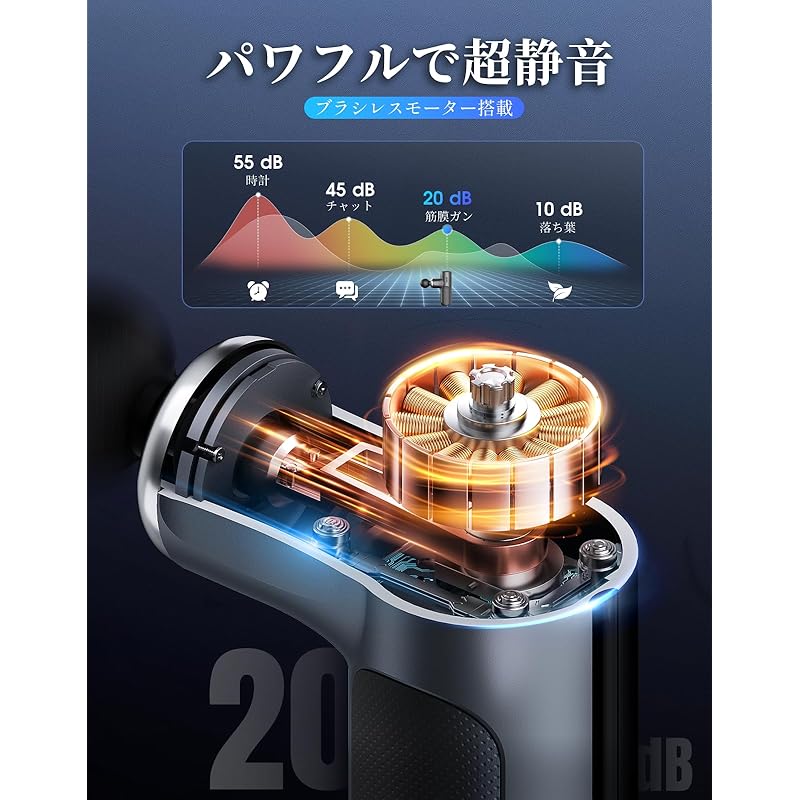 kycle myofascial release gun handy gun MINI 5-stage vibration strong vibration myofascial release super lightweight AI automatic mode Type-C fast