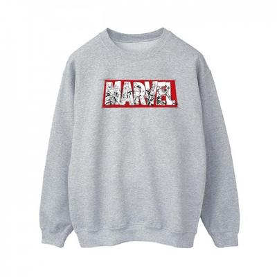 Moletom com capuz Avengers Infill feminino/feminino