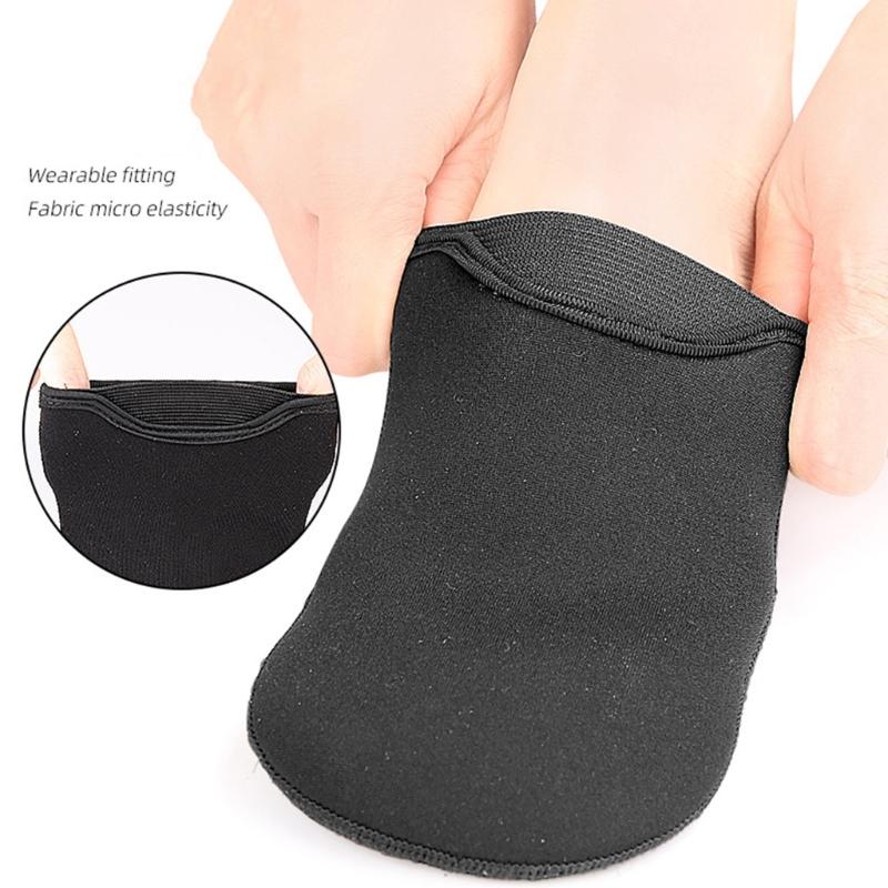 Anti Chafing Half Foot Cover For Sports Ice Bath Cycling Toe Warmer Sleeve Neoprene & Silicone Design Toe Caps Socks