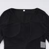 European & American Women's Spring/Summer Slim-Fit Solid Color Jumpsuit Base Layer Top