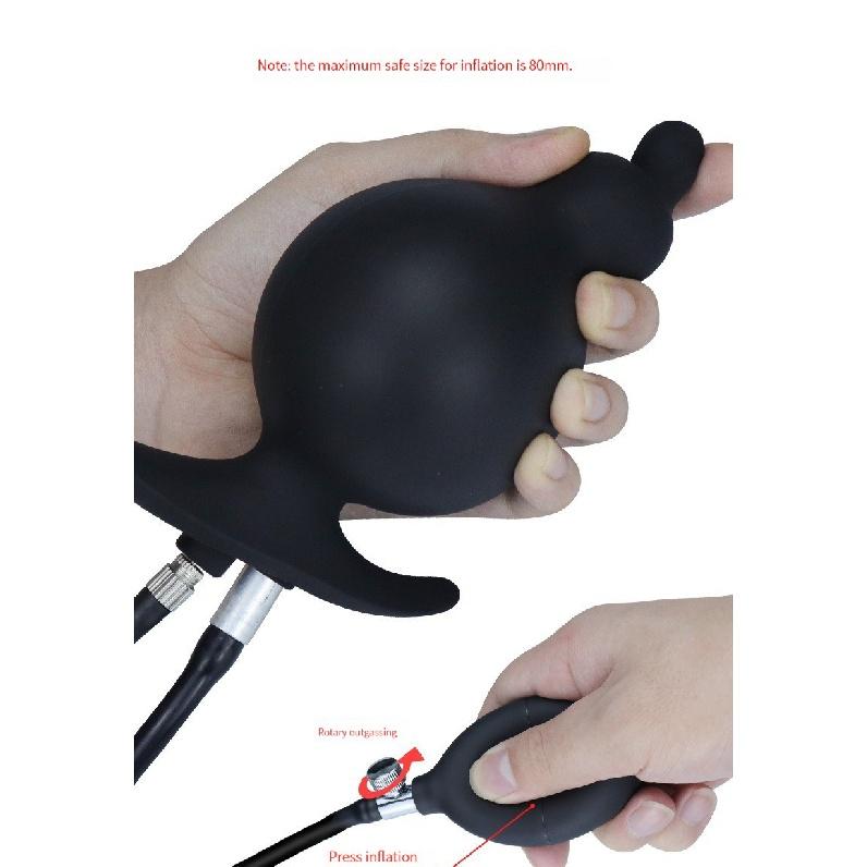 Wasserspray, aufblasbarer Analplug, Analeinlaufreiniger, Analexpander, Hinterhof, Zugperle, Analplug für Erwachsene, SM, alternativer Sex