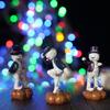 Pryskyřičné umělecké řemesla Mumie Panenka Tančící Dýně Halloweenské Dekorace Figurka Sochy Ozdoby Halloweenská Dekorace