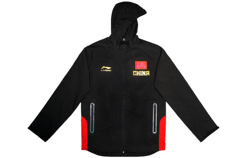 Li Ning Jackets Women s Black Hooded Moderate Other AFDJ272-1 L