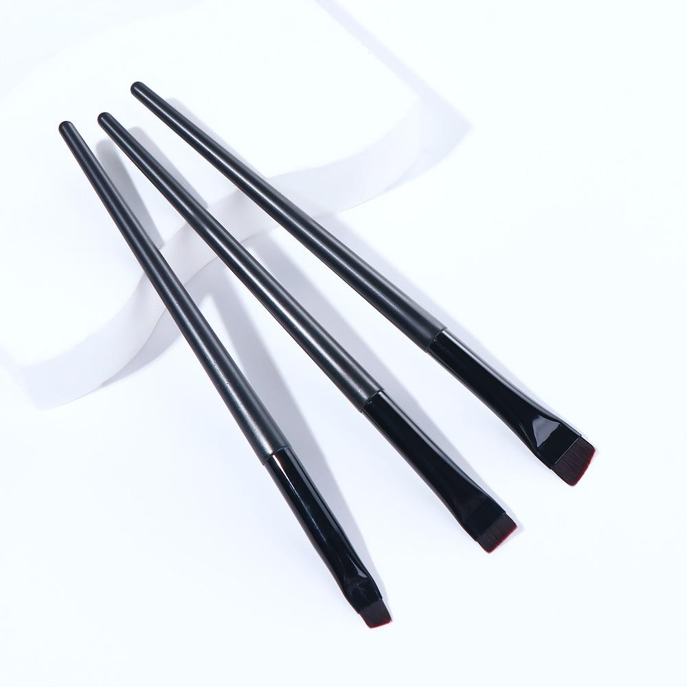 Beginners Blade Makeup Brushes Flat Eyebrow Brush Angled Fine Eyeliner Brushes Liner Brow Brush