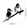 Metal Bird Stake Outdoor Garden Bird Statue Decorative Metal Animal Silhouettes for Tree Garden Decorative Bird Ornament