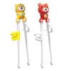 1Pair Chopsticks For Kids Cartoon Tiger Learning Chop Sticks Reusable Training Chopsticks Cute Children Tableware Set