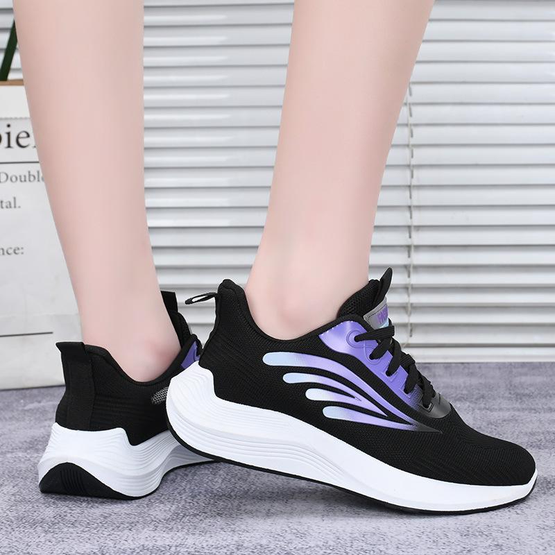 

[WSF women s shoes] women s flying woven shoes women s mesh shoes breathable cloth shoes women s shoes trend fashion casual shoes women s shoes trend 40