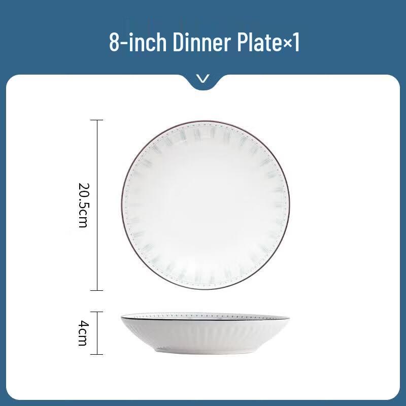 PYTHONIC Ceramic Dinner Plate