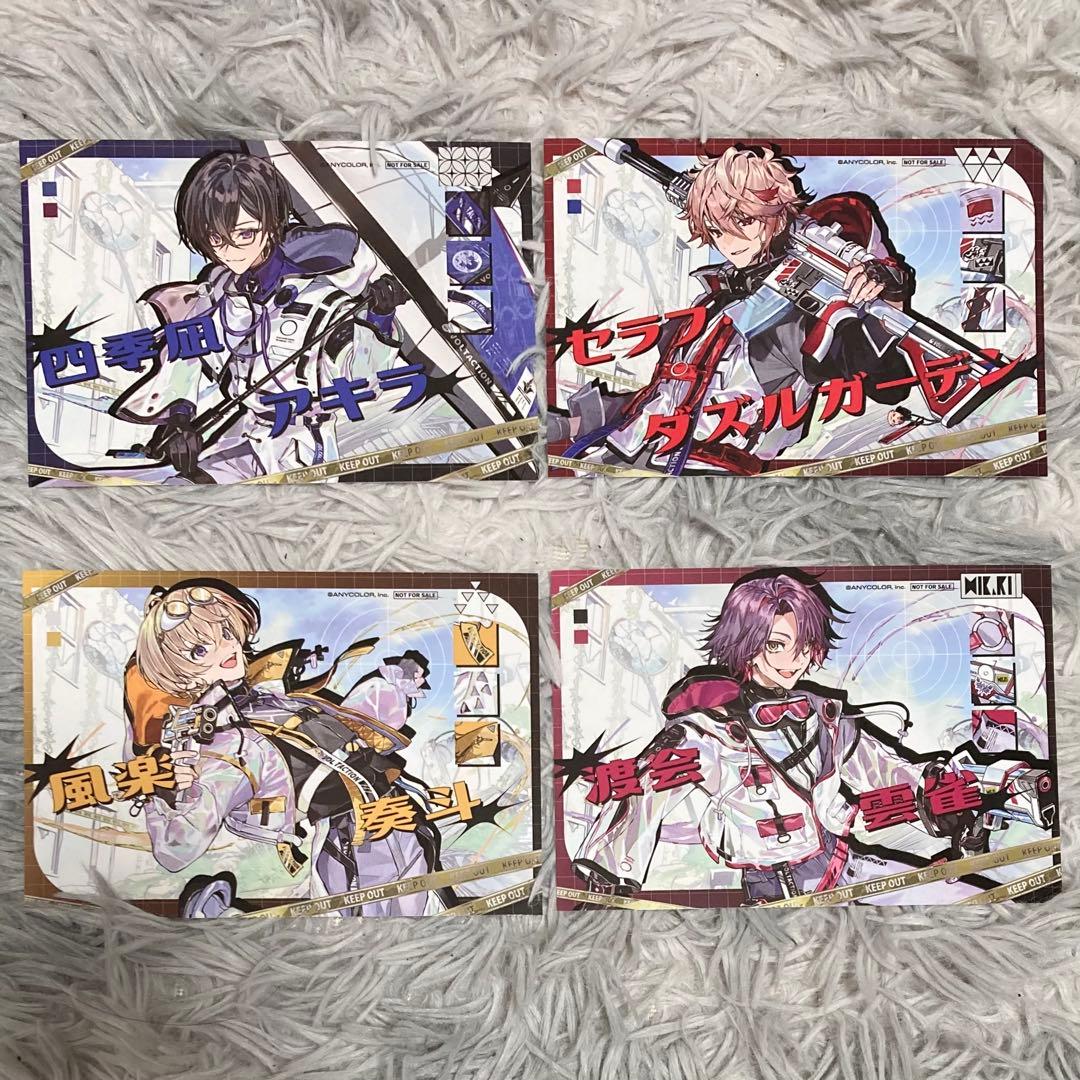 [Б/У] Nijisanji VOLTACTION CAFE Тайвань Тайбэй Бонусный Посткроссинг