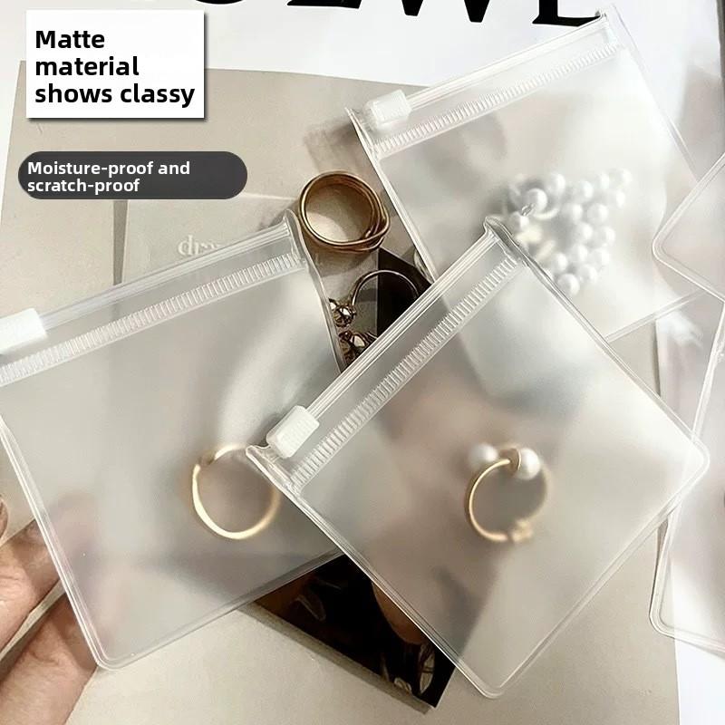 EVA Jewelry Organizer Bag, Travel Jewelry Storage Case for Earrings, Rings, Necklaces, Bracelets, and Cables