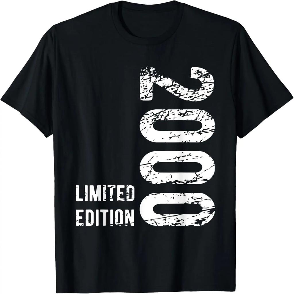 Vintage 2000 24th Birthday Gift Men Women 24 Years Old T-Shirt