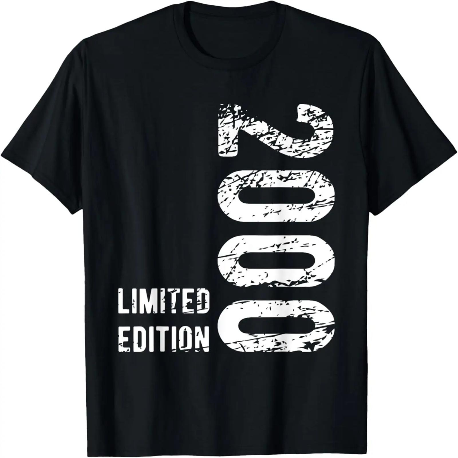 

Vintage 2000 24th Birthday Gift Men Women 24 Years Old T-Shirt XXXXXL чорний