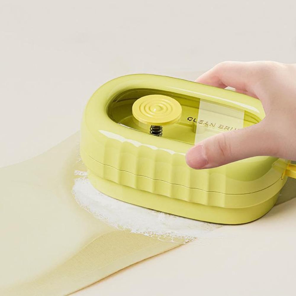 Press Liquid Underwear Laundry Brush Multifunctional Shoes Foaming Roller for Detergent