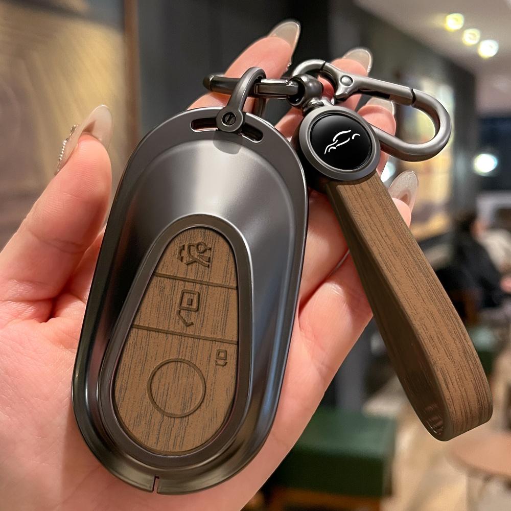 

For Mercedes-Benz C S Glc Eqe Eqs Class W223 X254 V297 V295 W206 S206 X206 Metal Car Key Fob Case Cover