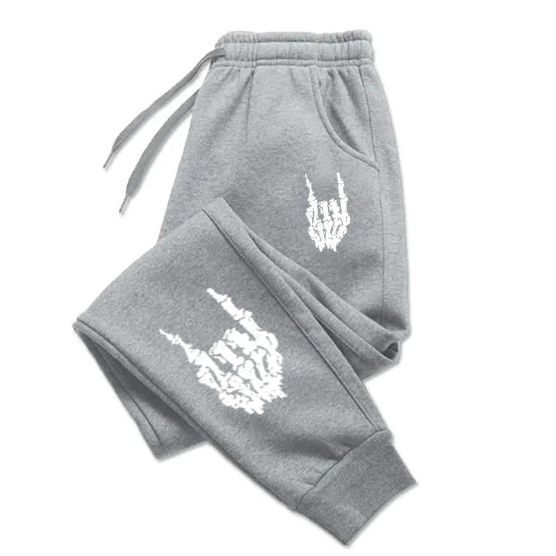 Skeleton Hand Patterns Woman Pant Comfortable  Woman Pants Pocket  Pants Woman Pocket Warm Sweatpants