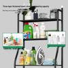 LIEI Suction Cup Wall-Mounted Bathroom Storage Rack