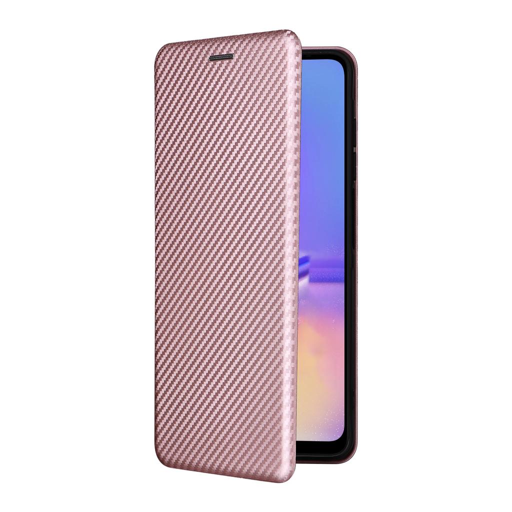 For Samsung Galaxy A07 5G/A07 4G Case Carbon Fiber Texture Drop-Proof PU Leather Phone Cover