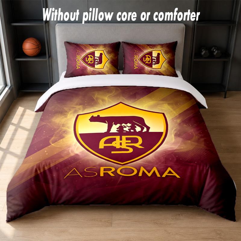 Ensemble de literie Design AS Roma 1 Housse de couette + 2 Taies d'oreiller Doux Respirant Linge de lit pour la maison