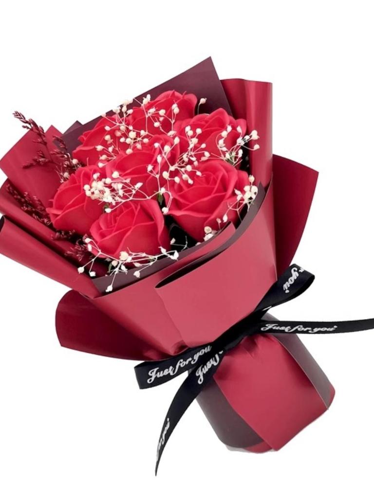 Mini Bouquet Seifenblumen: Konservierte Rosen für Abschlussfeiern, Dekorationen & Gastgeschenke