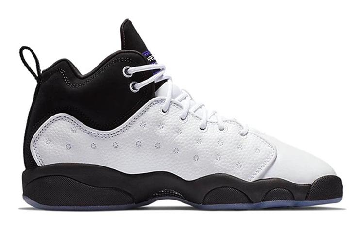 Jordan Jumpman Team II Cushioning Support Mid Top Children's Basketball Shoes Teenagers 820273-104