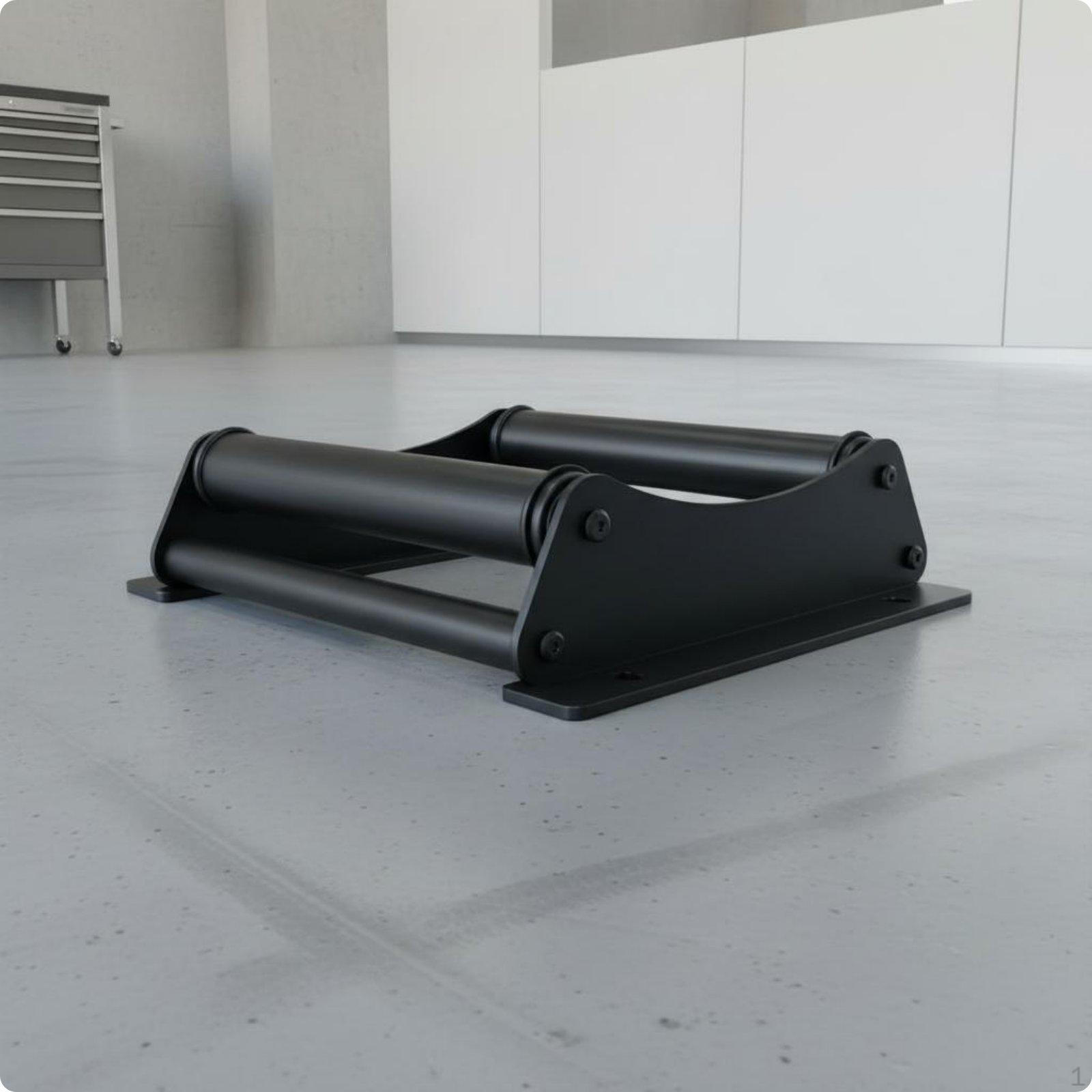 Aluminum Wheel Showcase Stand 360-Degree Rotation
