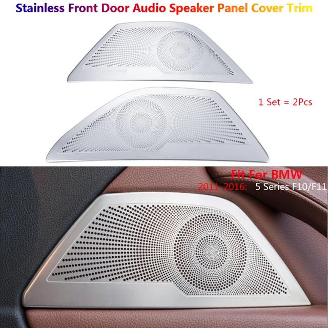 Car Gear Shift Knob Air Vent CD Panel Window Lift Door Speaker A Pillar Steering Wheel Cover Trim For BMW 5 Serie F10 F07 Inner