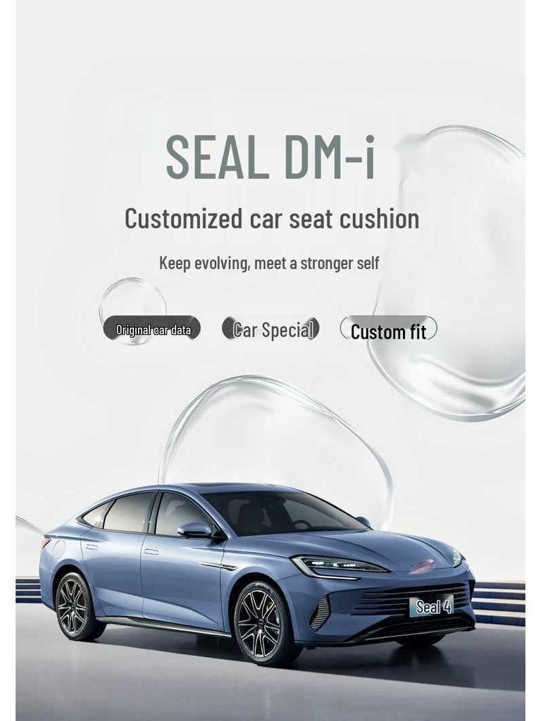 BYD Seal DMI Leather Seat Covers: Universal, Full Coverage & All-Season
