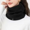 Soft Knit Neck Warmer - Windproof, Cozy Double-Layer Winter Scarf Easy Wear Design Unisex Outdoor Leisure Cycling Scarf