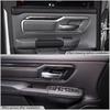Carbon Fiber Style Interior Door Handle Bowl Panel Cover Trim for Dodge Ram 1500 2019+ (2 Doors)